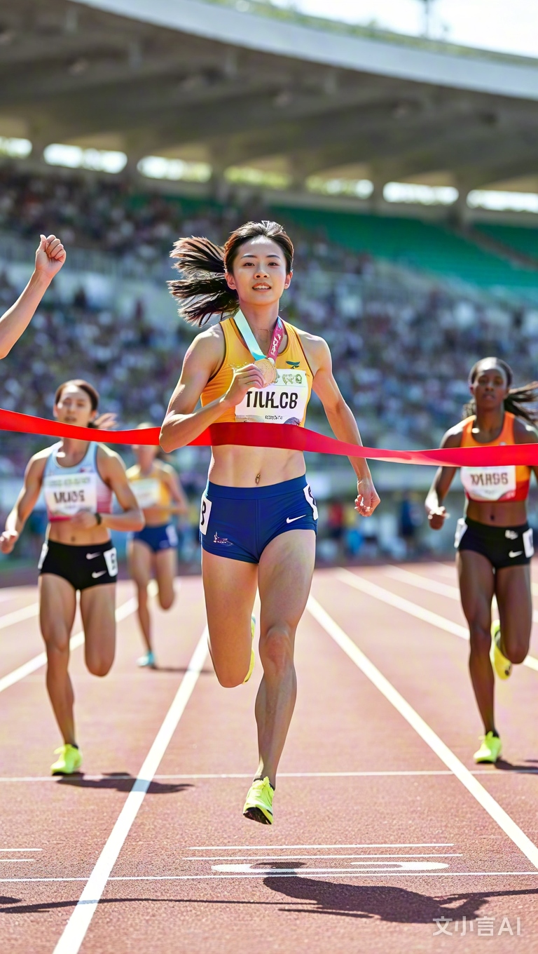 日本田径选手荣耀夺冠，成为焦点