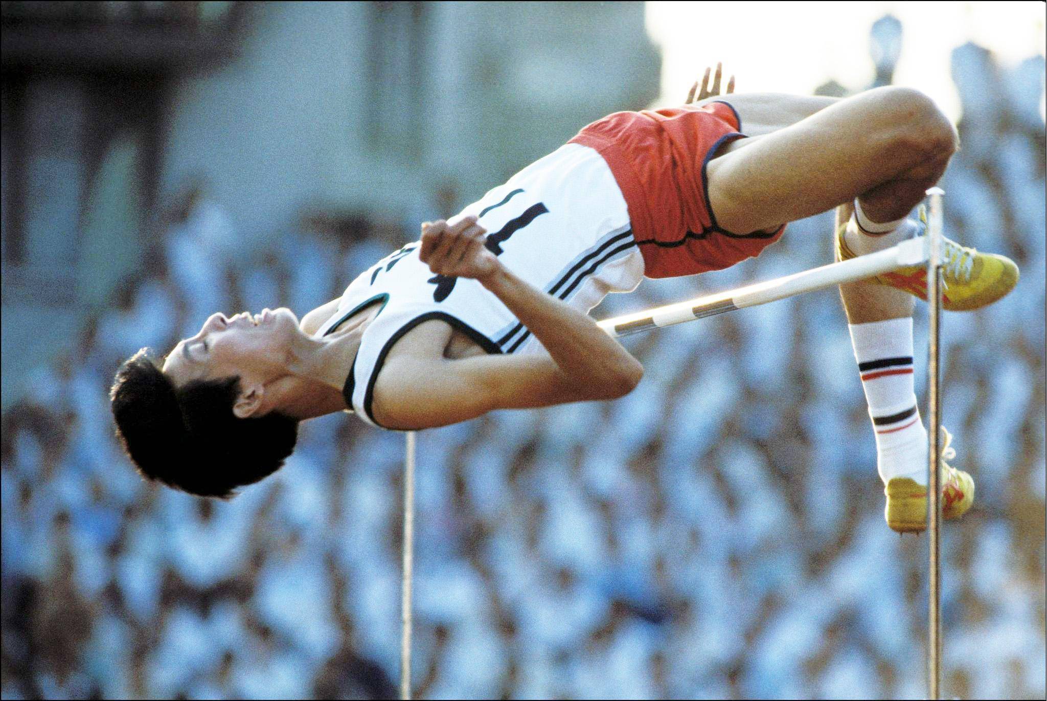 美国田径运动员获得跳高亚军